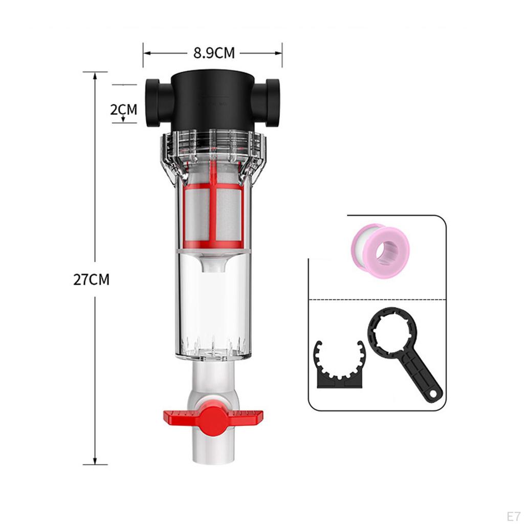 Aquarium Cleaner Internal Water Purification System with Space-saving Design for