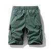 Men's Casual Color Outdoors Pocket Beach Work Trouser Cargo Shorts Pant