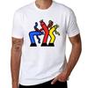 Three Wacky Waving Inflatable Tube People Tshirt Big Size Short Sleeve Tee For Unisex
