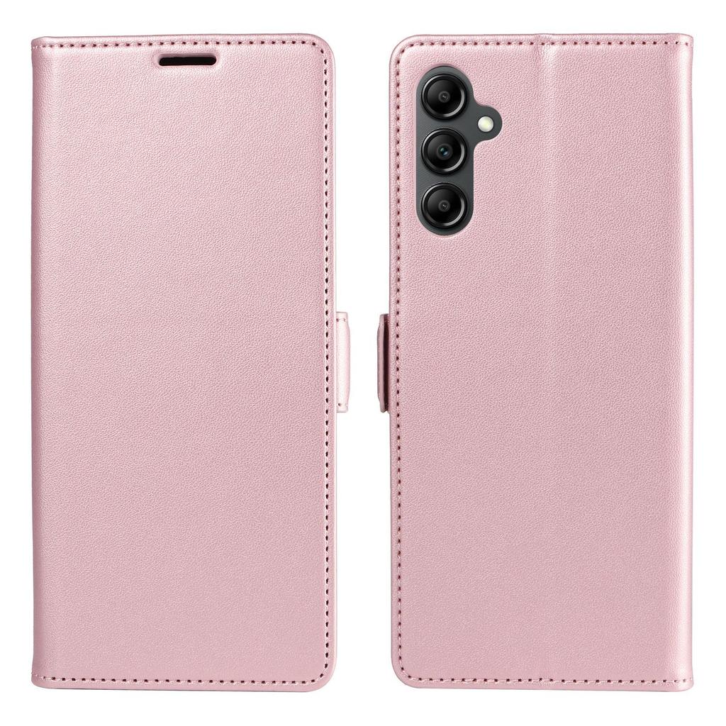 For Samsung Galaxy A56 5G Case Side Magnetic Clasp RFID Blocking Leather Phone Wallet Cover
