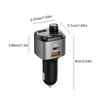 FM-передатчик Bluetooth 5.0 Автомобильный аудиоплеер Handsfree Адаптер USB 18 Вт Быстрая зарядка Type-C FM-модулятор