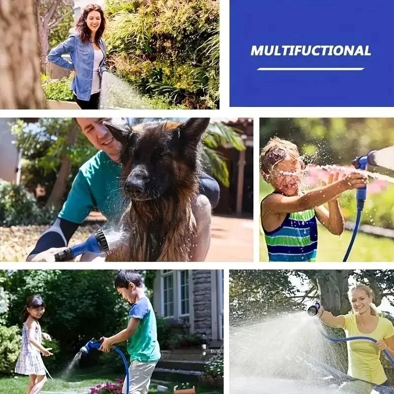 2025 Expandable Magic Hose, High-Pressure Car Wash, 7Water Spraying Functions, Water Gun, Home Garden Watering Hose Garden Hose
