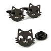 Cat Brooch Cufflinks Cute Exquisite Korean Design High-end Light Luxury Clothing Accessories