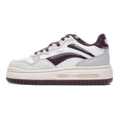 Li Ning Future C1 Classic Trend амортизирующие нескользящие повседневные туфли средней высоты женские кроссовки AGCT244-1