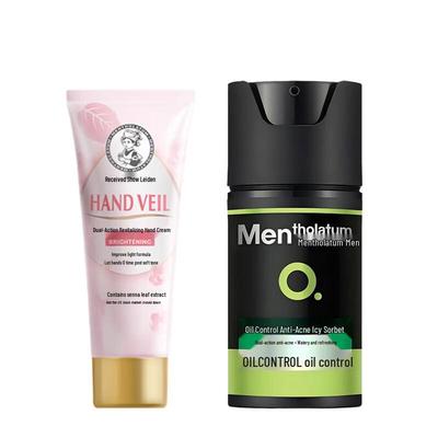 Набор Mentholatum: Крем для рук и Гель против акне