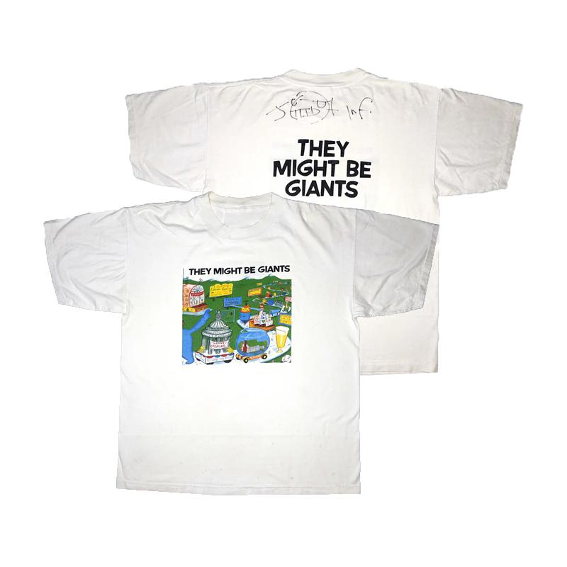В 1994 году They Might Be Giants Могут Быть Гигантом Альтернативная Рок-Группа Повседневная Футболка Мужская и Женская Роскошный Бренд Группы Топ 2026