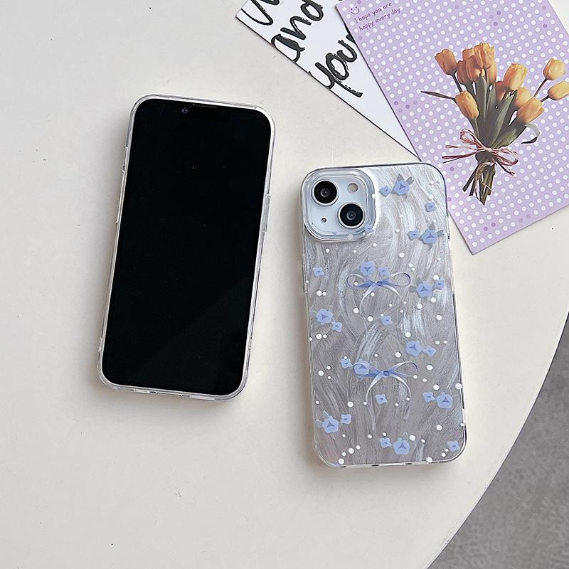 Чехол для телефона Flowers для Redmi Note 13 Pro Redmi 13C 14C IPhone 16 Tecno Honor X8 Samsung S23 FE S25 Ultra A35 A54 A53 Realme C53 C67 Reno 12 Cover