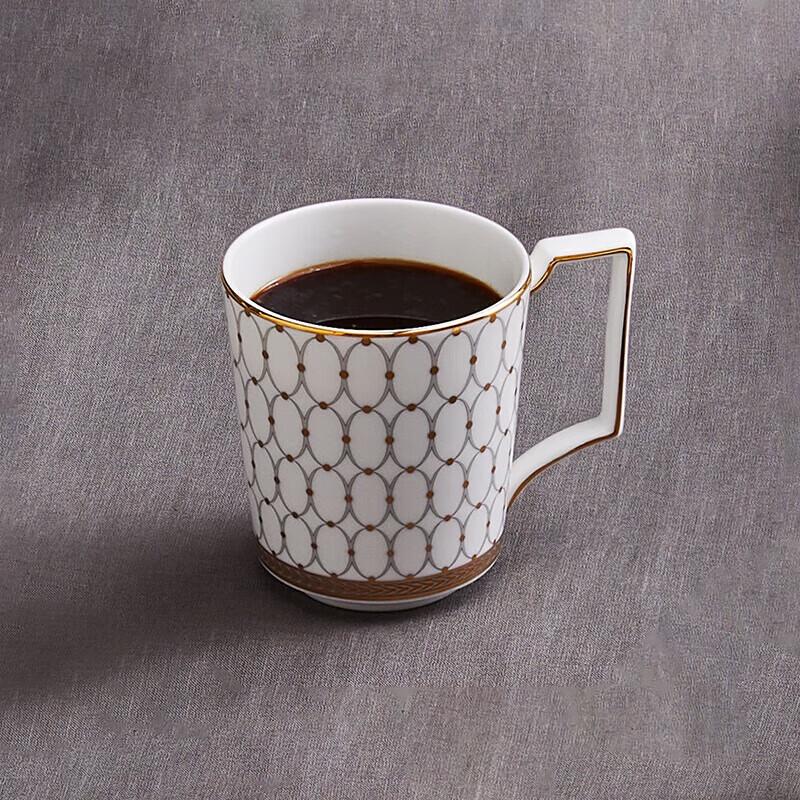 Wedgwood Golden Age Elegant Grey Mug and Saucer Set