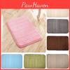 Luxuriously Soft Memory Foam Bath Mat With Coral Velvet And Non-slip Bottom
