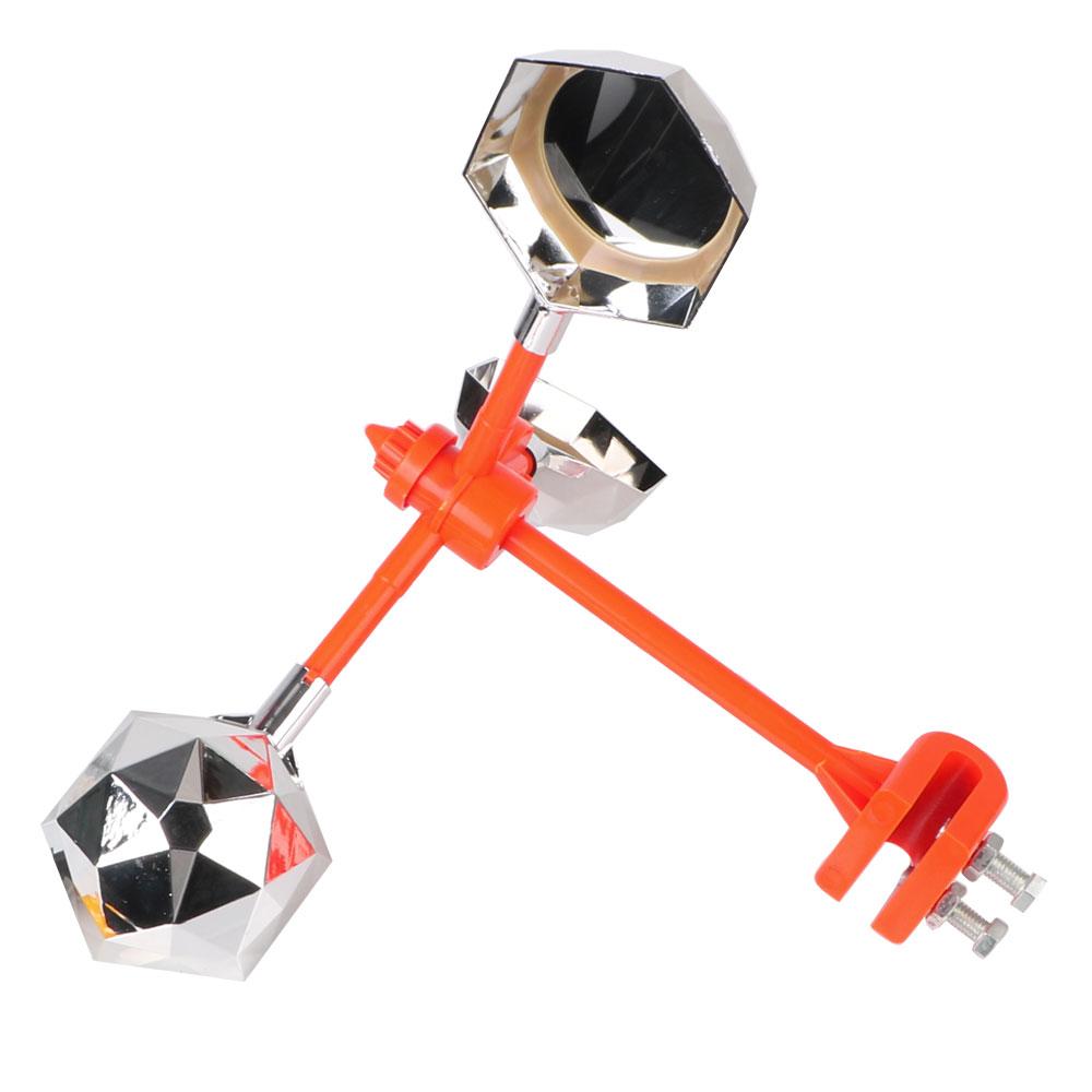 Voice Bird Repellent Driving Device for Outdoor Garden Wind Power Birds Repeller Solar Reflective Bird Repeller 360°