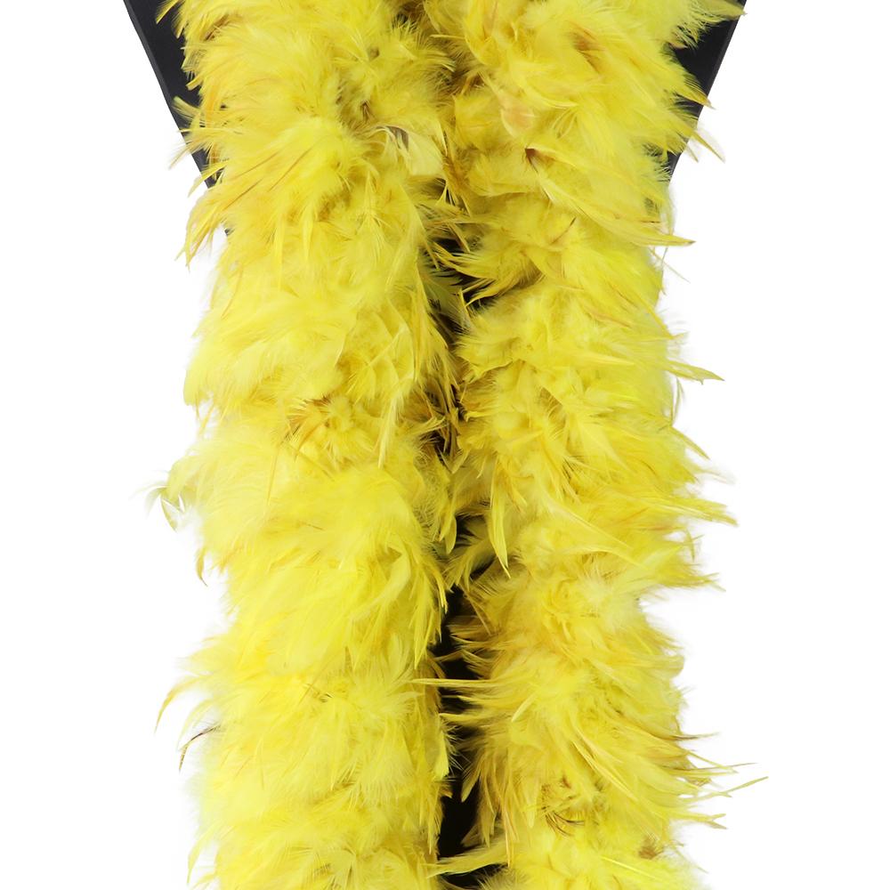 DIY 2meters Thicken Rooster Feathers Boa Crafts Natural Chicken Feather Scarf Making Carnival Party Clothes Handicraft Accessories
