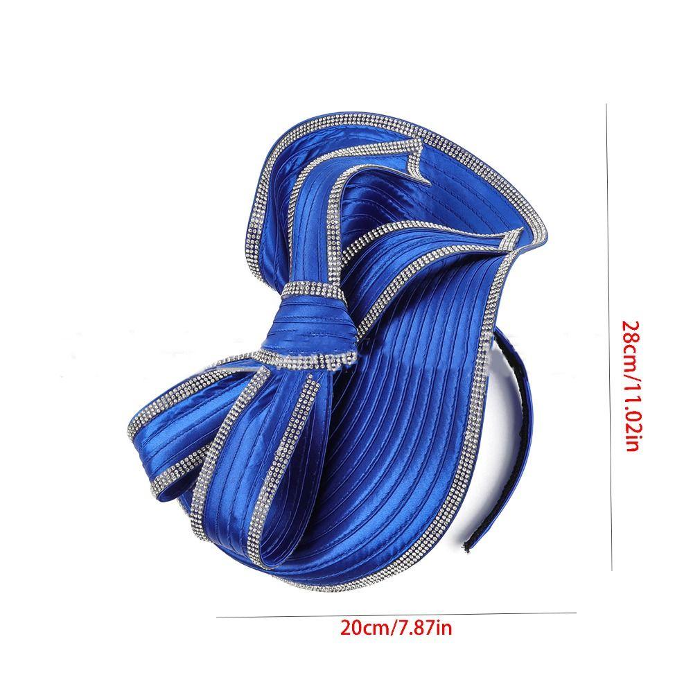 Retro Exquisite Vintage Fascinator Hat Elegant Bowknot Hair Band Bride Headdress Top Hat Sweet Masquerade Hair Band Photography