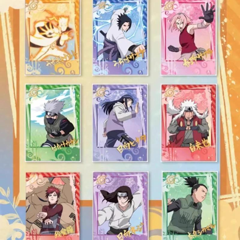 Official Genuine NARUTO Series Polaroid Card Anime Peripheral Collection Card Toy Game Enthusiasts Holiday Gift Box