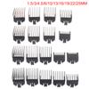 8/10Pcs Hair Clipper Guide Limit Comb Trimmer Guards Attachment 1.5-25Mm