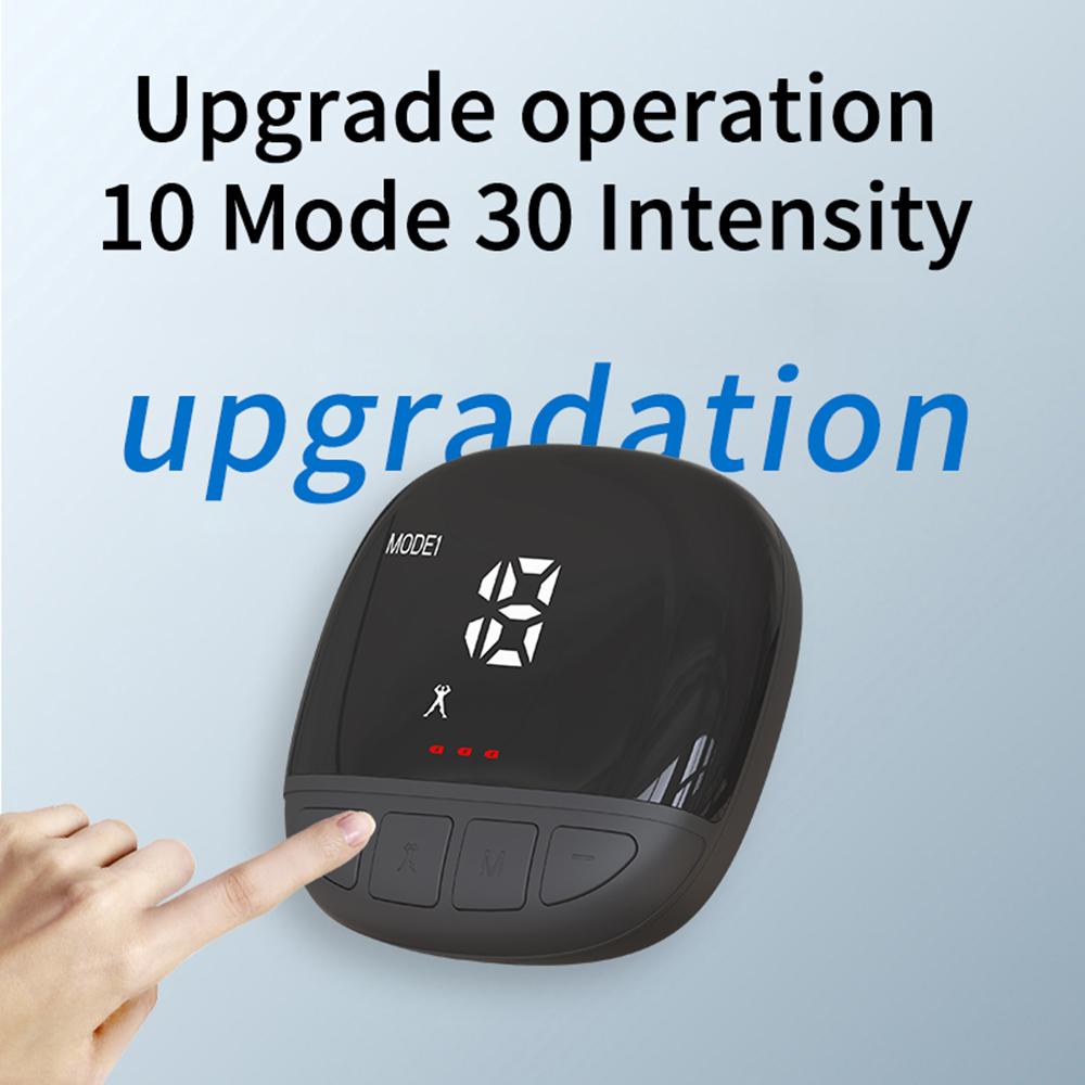 EMS пояс для тонуса живота стимулятор мышц дисплей калорий тренажер для пресса тонер мышц массажер для коррекции фигуры сжигание жира похудение