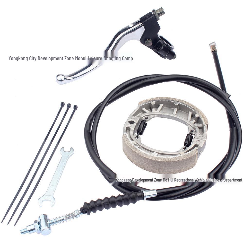 Compatible Brake Lever Cable and Hub Brake Pads for Coleman CT200U-EX BT200X Baja 196cc