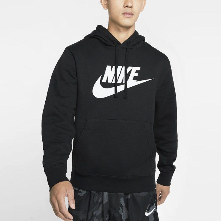 Nike Мужская толстовка с капюшоном и графическим принтом Sportswear Club Fleece BV2973-010