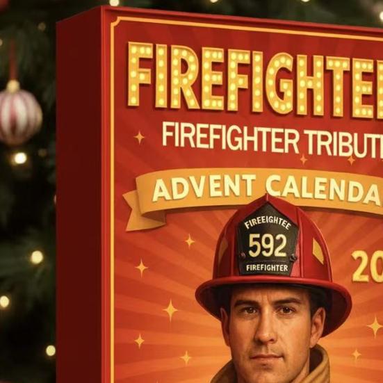 Календарь Адвента «Посвящение пожарным» Рождественский календарь обратного отсчета с 24 мини-фигурками пожарных Рождественский календарь Адвента на пожарную тематику