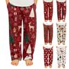 Children's Soft Comfortable Pyjama Bottoms Casual  Christmas Print Home Pants