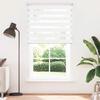 VidaXL Roller Blind Light Filtering 120x230 Cm White Window Bedroom 240218