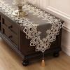 Lace Table Runner with Tassels, Vintage Lace Dining Table Runner, Coffee Table Runners, Waterproof Oil-Proof Exquisite Table Runner for Dining