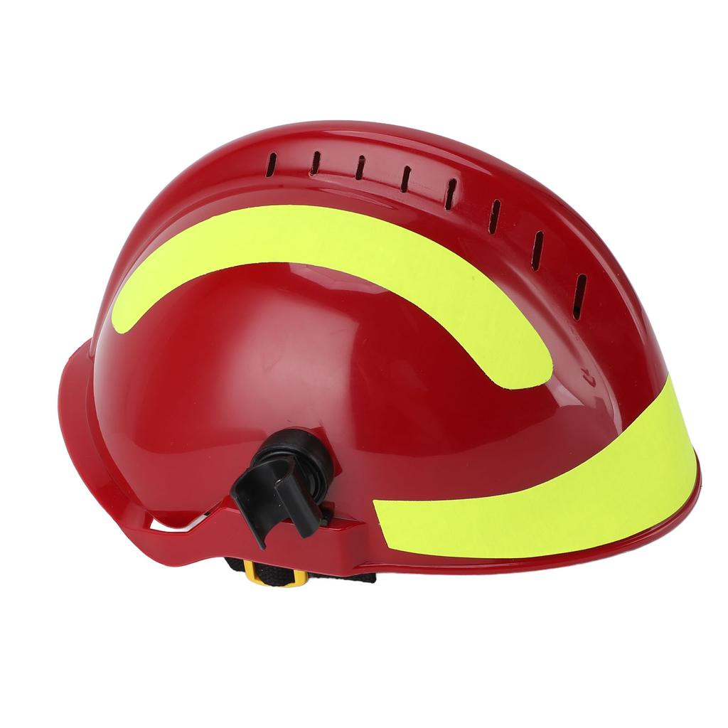 Rescue Safety Helmets Heat Resisting Shock Resistance Adjustable Vented Rescue Hard Hat for Fire