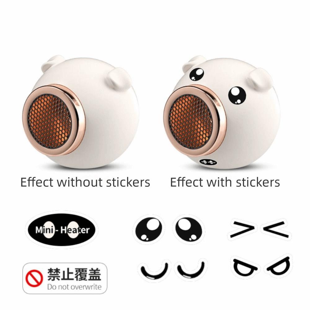 Quick Heating Desktop Heater Fast Heating Personal Heater Space Heater Bathroom Application