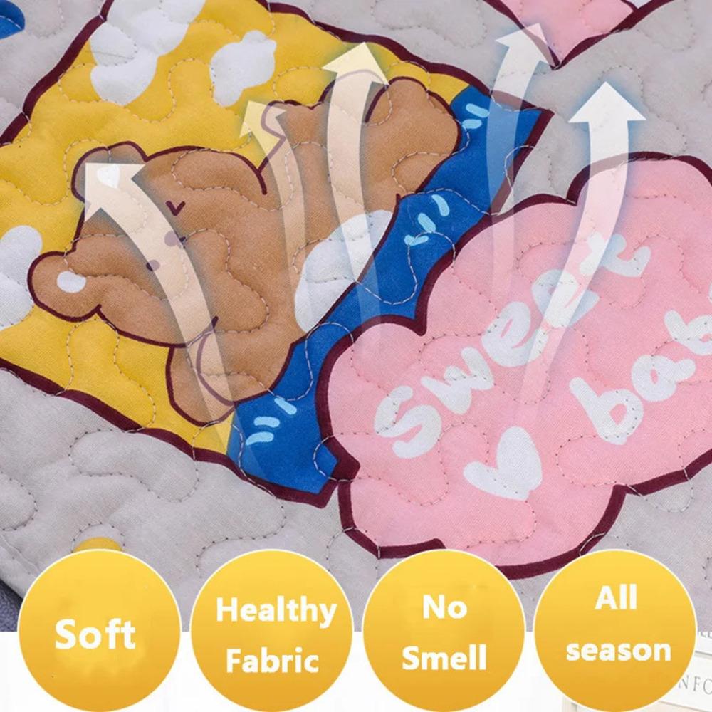 Коврик для питомца Дышащие пеленки для собак Нескользящий коврик для сна кошки Специальная хлопковая подкладка для собак малых и средних пород Товары для питомцев