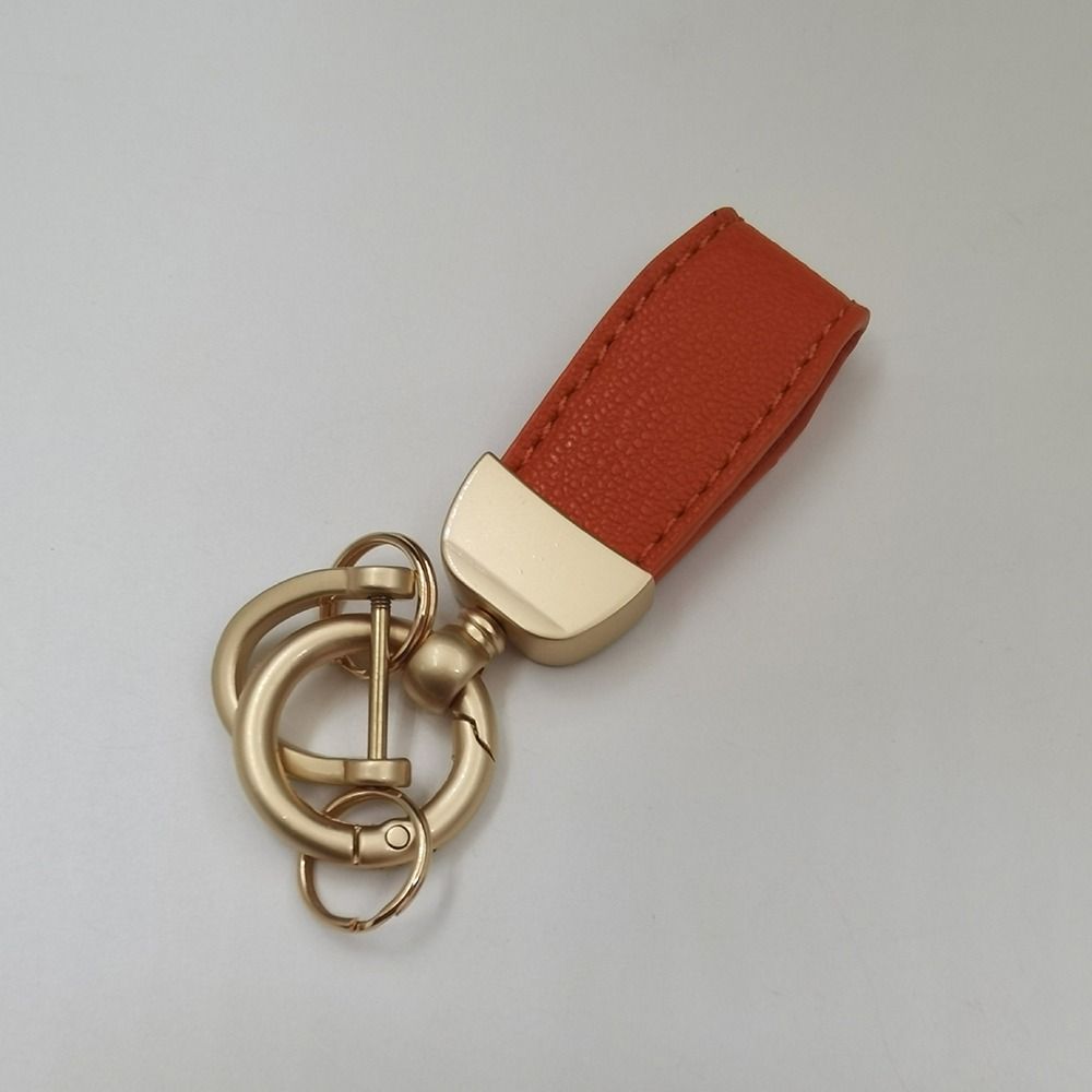 with Zinc Alloy Ring Car Key Chains Heavy Duty Metal Key Fob Fashion Car Keychain Men and Women