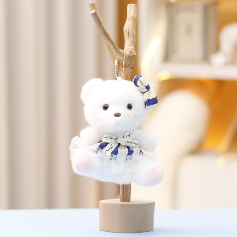 Plush Bear Toy Cute Doll For Girls Bag Pendant Gift Accessory