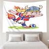Haaland Tapestry for Bedroom Aesthetic Classroom Tapestries Wall Hanging for Living Room Dorm Office,Ideal Creative Gift