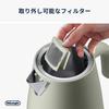 Ecletica Electric Kettle with Temperature Setting Function De’Longhi KBY1210J-GR