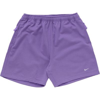 Solo Swoosh Solid Logo свободный крой спортивные шорты мужские шорты Space-Purple DX0817-567