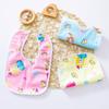 5PC Baby Bib Velvet Waterproof Feeding Baby Girls Boys Towel
