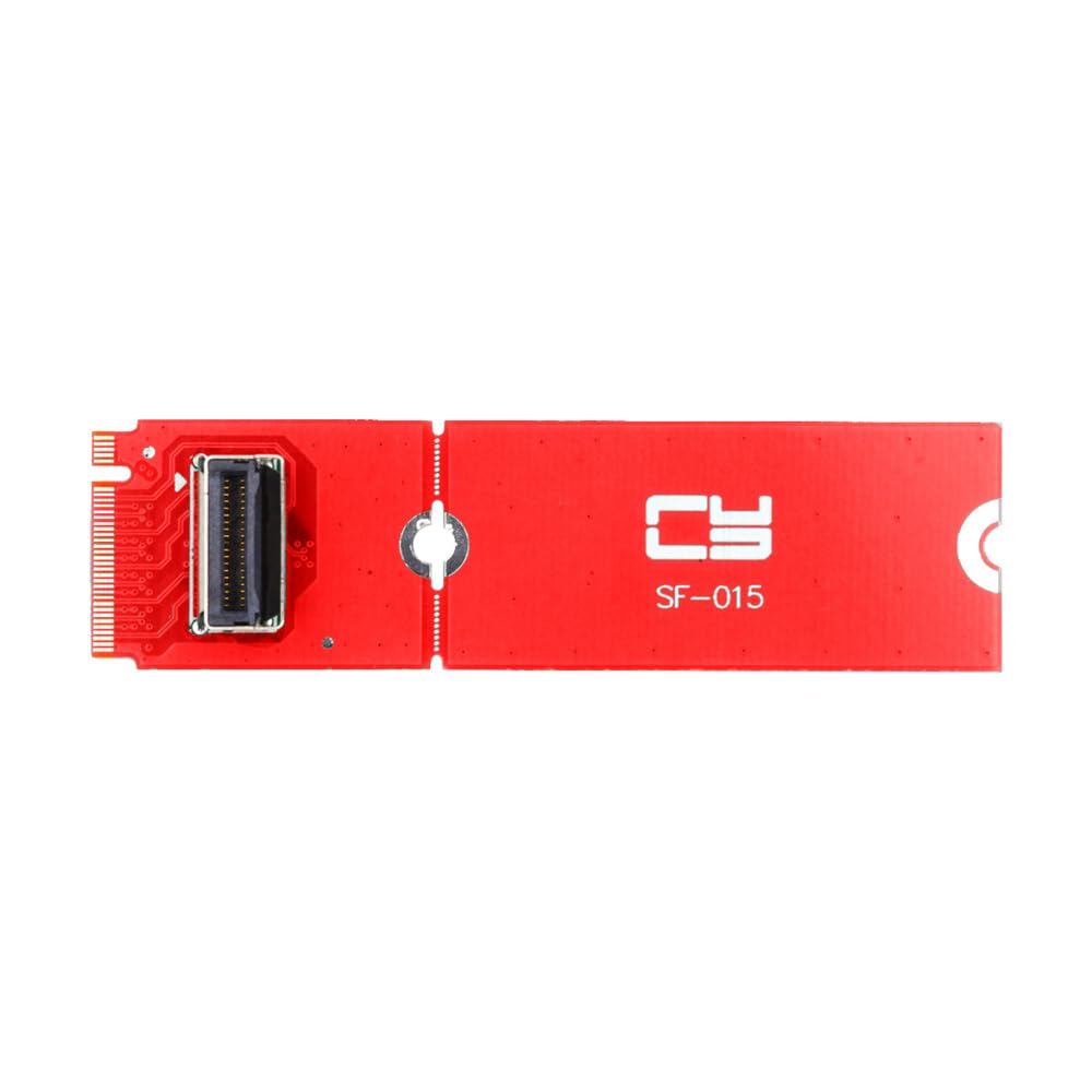 Xiwai To MCIO Female Mini Cool Edge IO Host Adapter Conversion Expansion Board for PCIe Nvme SSD 2280 2230 Converter Card PCI-E 5.0 4.0 M.2 M-Key