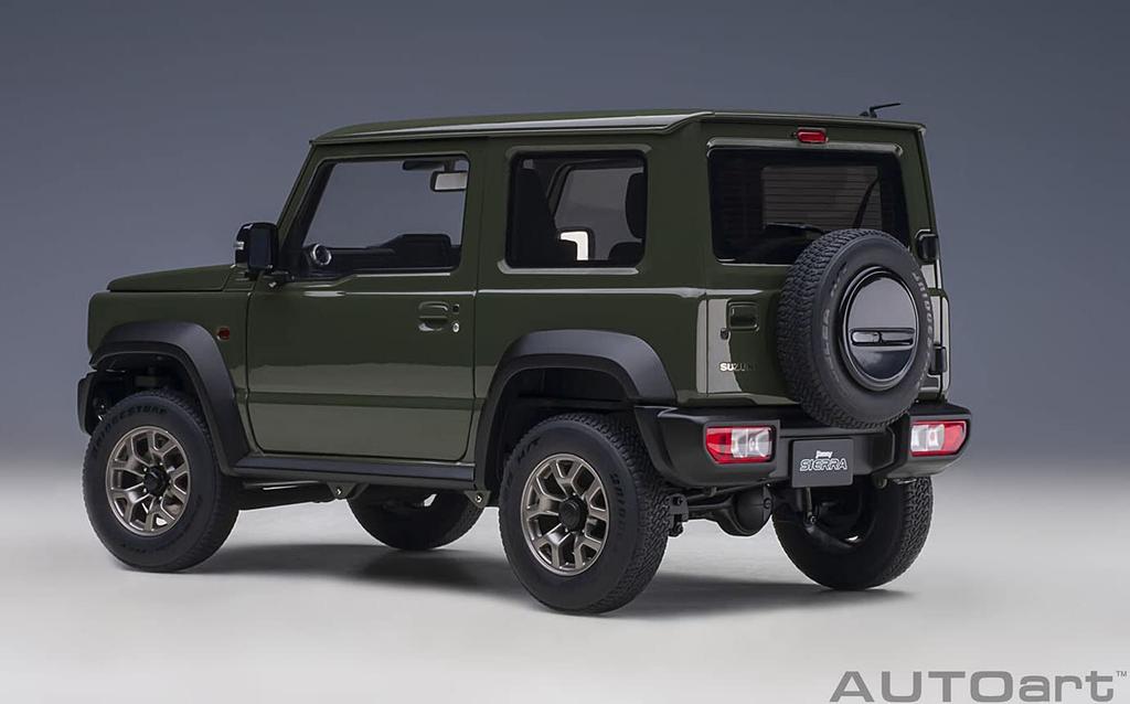 AUTOart Suzuki Jimny Sierra Мохово-зеленый Готовое изделие 78509 1/18 (JB74)