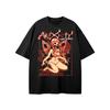 Black Broken Terror Anime Grunge Art Retro Style Summer Casual TShirt Unisexs and Womens Luxury Brand Top 2026 New Art