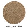 Round Corn Hull Home Heat Insulation Dinner N1N Coaster Placemat Table Pads Home Decor