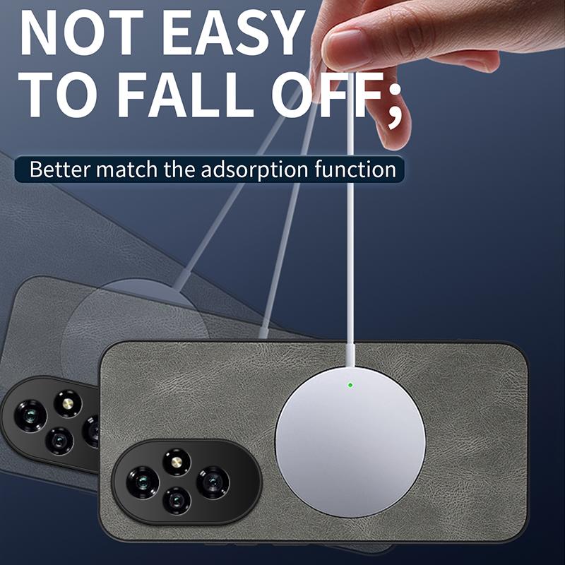 Роскошный матовый чехол из мягкой кожи для телефона Honor 200 Pro 400 Lite, бамперная защита, противоударная магнитная крышка для Honor 400 Pro