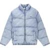 Levis Loose Simple Comfortable Stand Collar Down Jacket Men Outerwear Denim-Blue 0017Q-0000