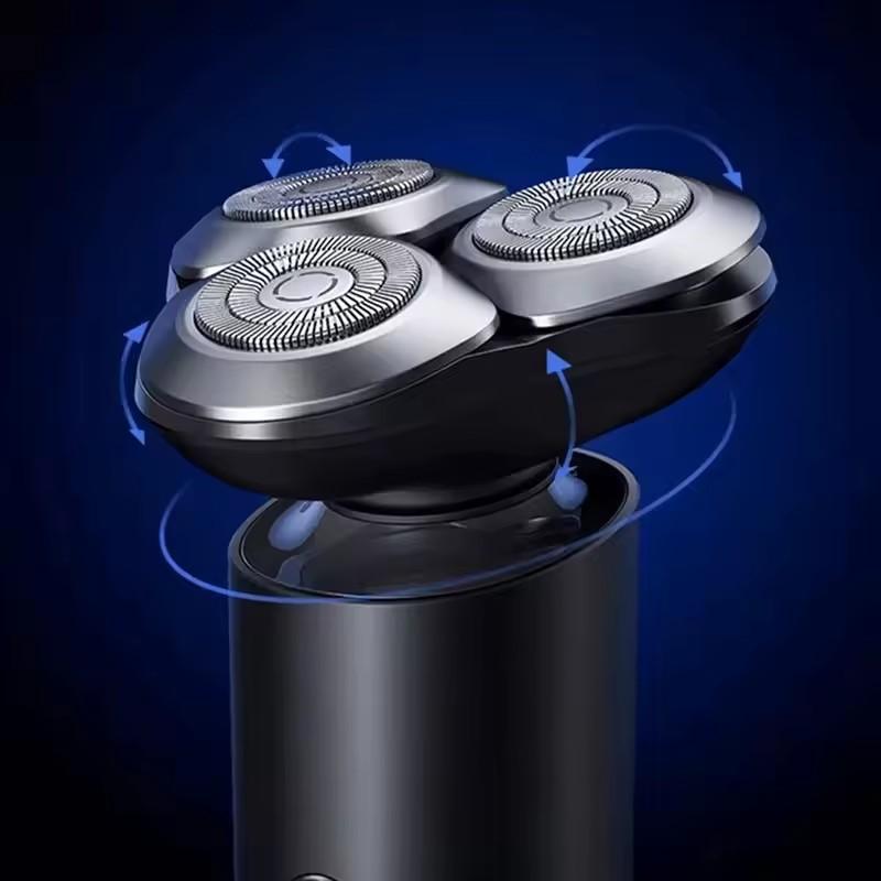 Xiaomi Электробритва Mijia S301, машинка для бритья, портативная гибкая бритва, моющийся триммер