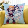 Futari wa Pretty Cure Various Sizes Square Pillow Case For Car Home Bedchamber Decor