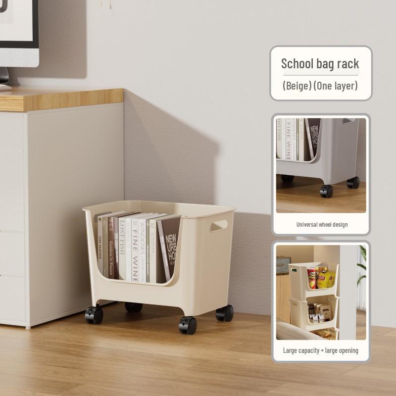 Многоярусные штабелируемые полки для хранения: Органайзер под стол на колесиках для закусок, напитков, игрушек и многого другого