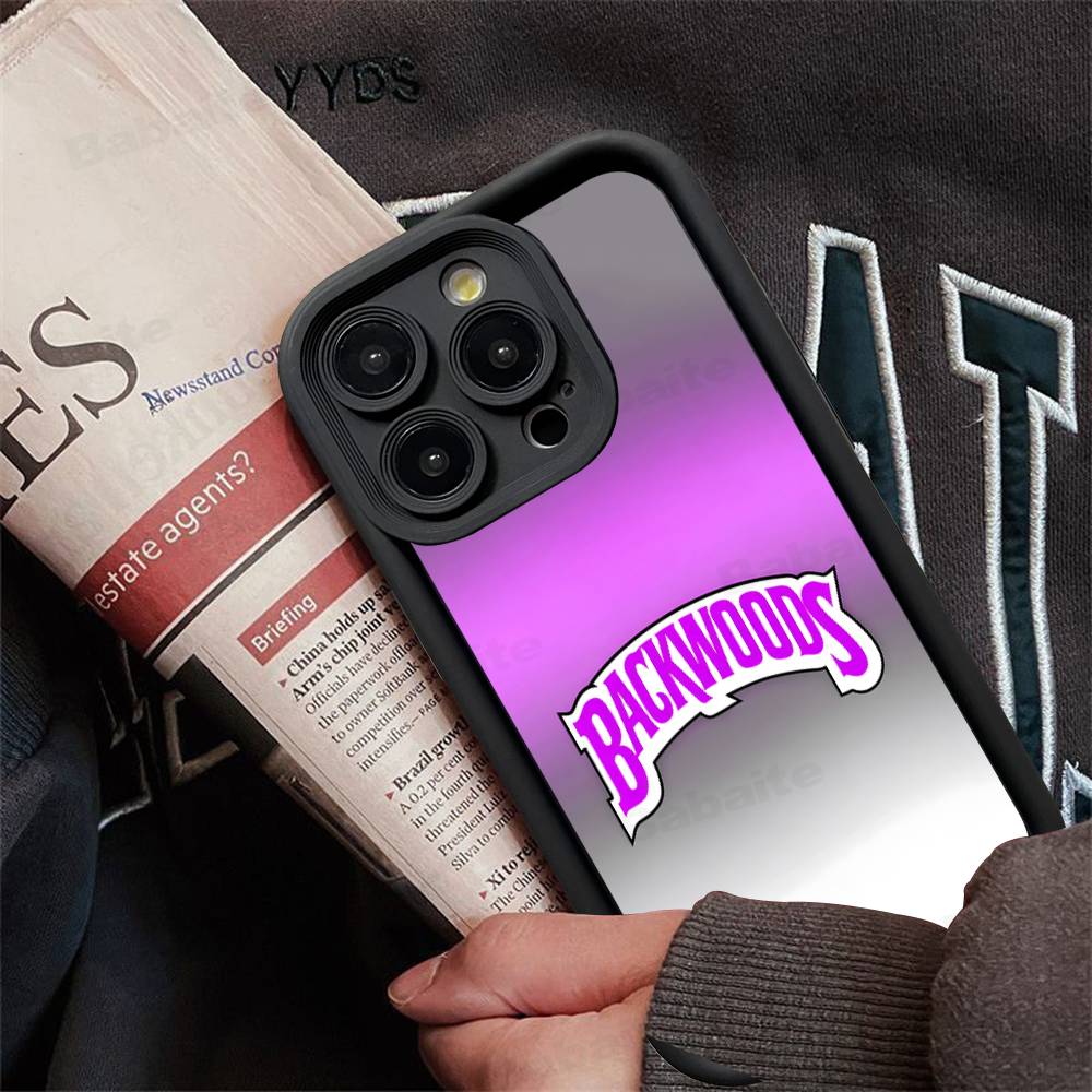 B-Backwoods Logo Phone Case IPhone 16 Plus 15 11 14 12 13 17 Pro Max Shockproof Soft Cover