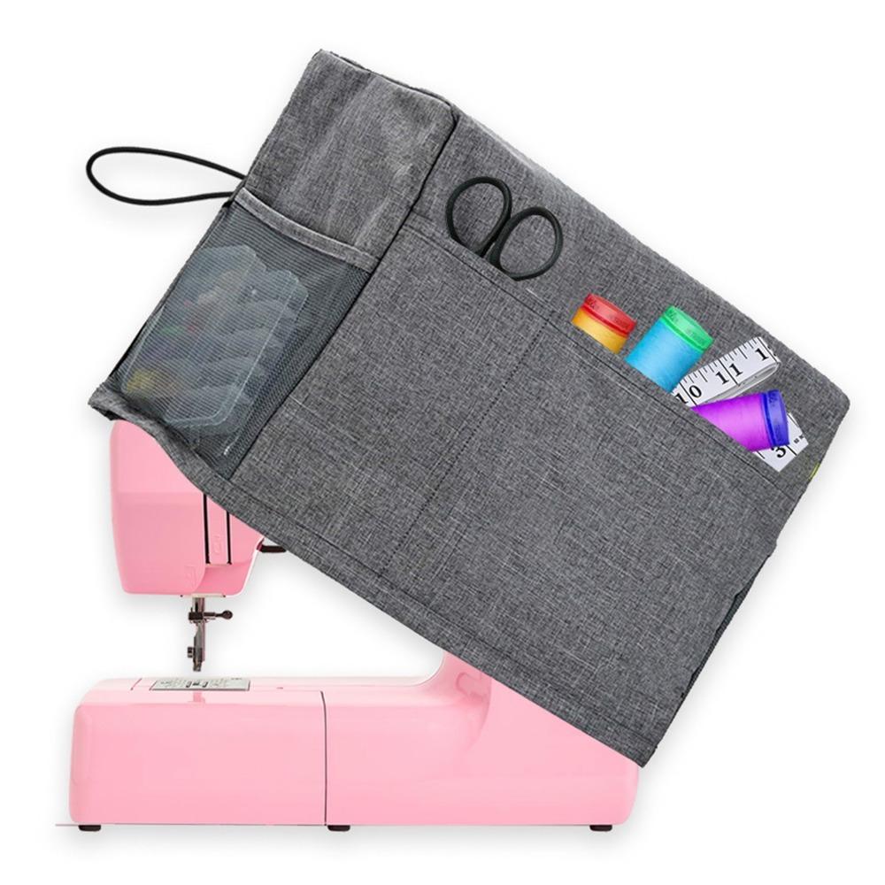 Защитный чехол из ПВХ, устойчивый к царапинам, пылезащитный чехол, многоразовая сумка для хранения швейных инструментов, чехол для швейной машины