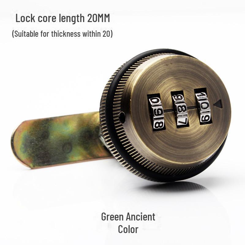 A18 Multi-Purpose Metal Lock: Desk Drawer, Cabinet, Mailbox, Furniture, Anti-Theft Locker.