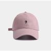 Three dimensional Embroidery Women's Fashionable Wide Brimmed Brim Soft Top Big Head Cap  Young and Individualistic Baseball Cap  Trendy and Versatile
