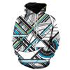 Vintage Irregular Geometry Pattern Hoodies Fashion Casual Long Sleeve Simple Trend 3D Printed Sweatshirt Mens Loose Pullovers