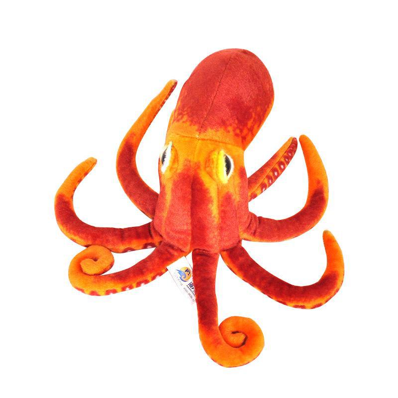 Мягкая игрушка-подушка в виде морского животного: Дизайн Octopus для декора дома и автомобиля