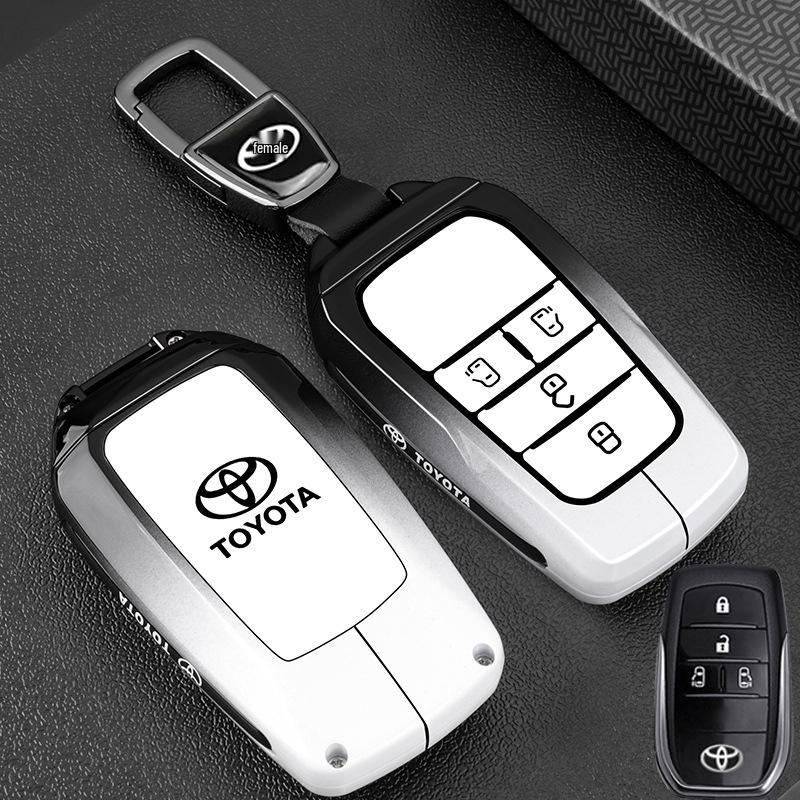 Металлический чехол для ключа для Toyota Alphard: Подходит для моделей Supreme 24 и 23